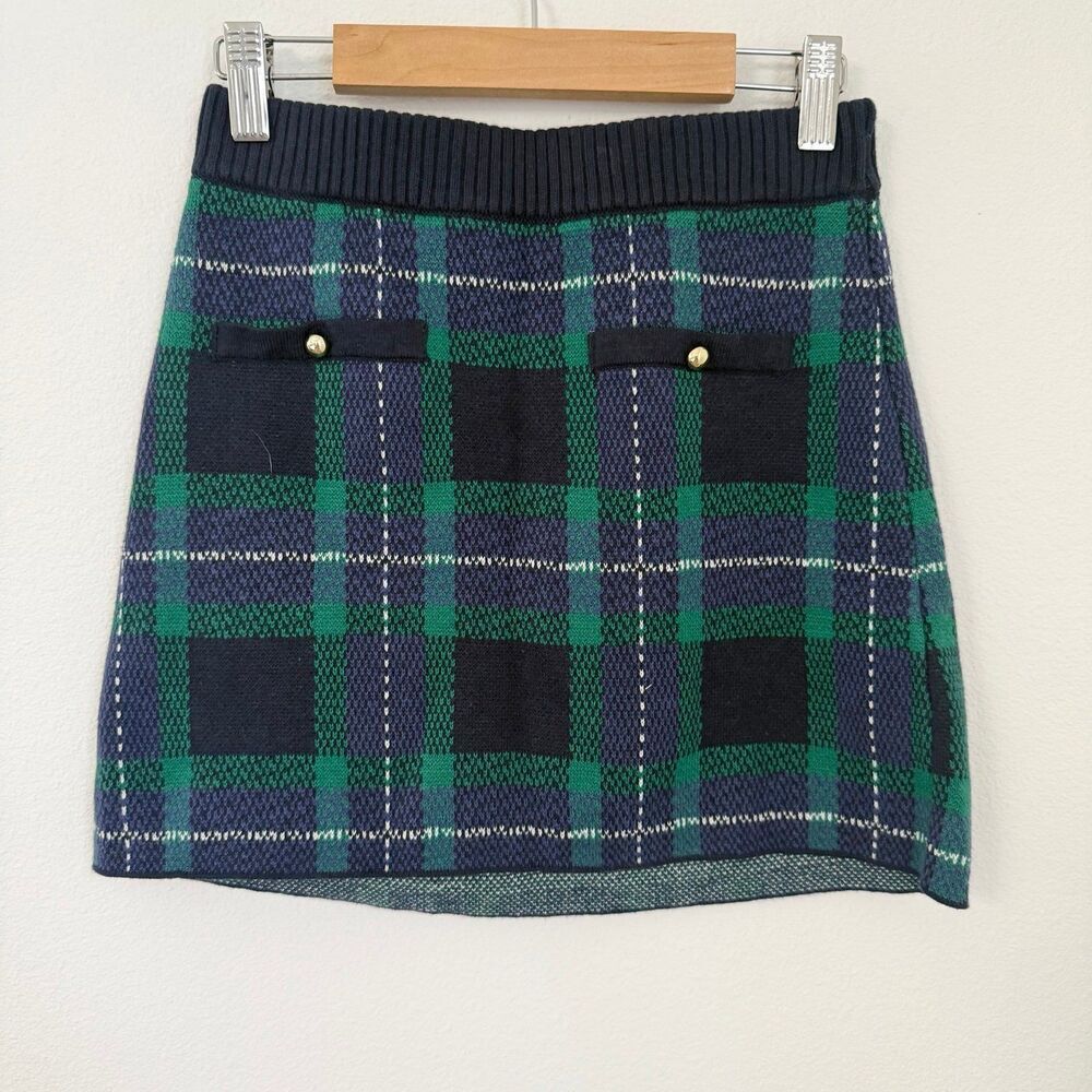 Janie & Jack Tartan Sweater Skirt Girls Size 10